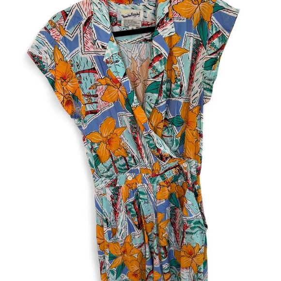 Diane Von Furstenberg Dresses & Skirts - Vintage Diane von Furstenberg multicoloured print floral jumper Size 10